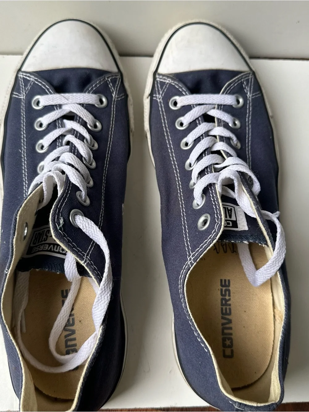 Converse Chuck Taylor All Star Low Navy Blue Size 10 Sneakers